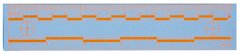 15厘米橙色荧光比例尺